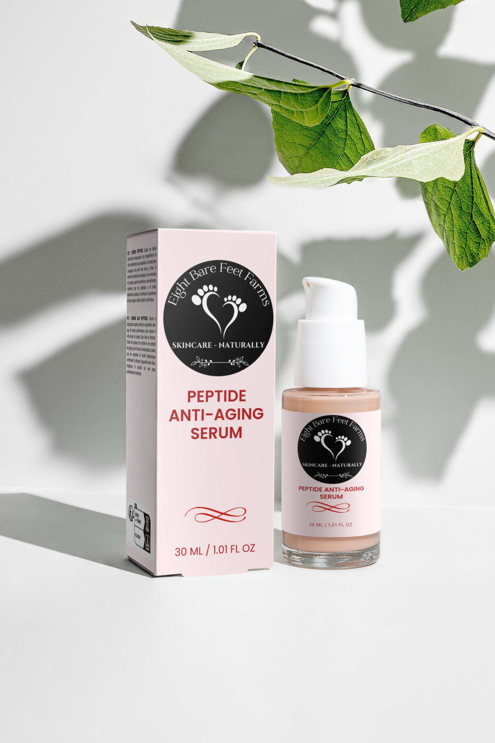 Clean Anti-Aging Serum Instead of Botox - Plant-Powered Peptides