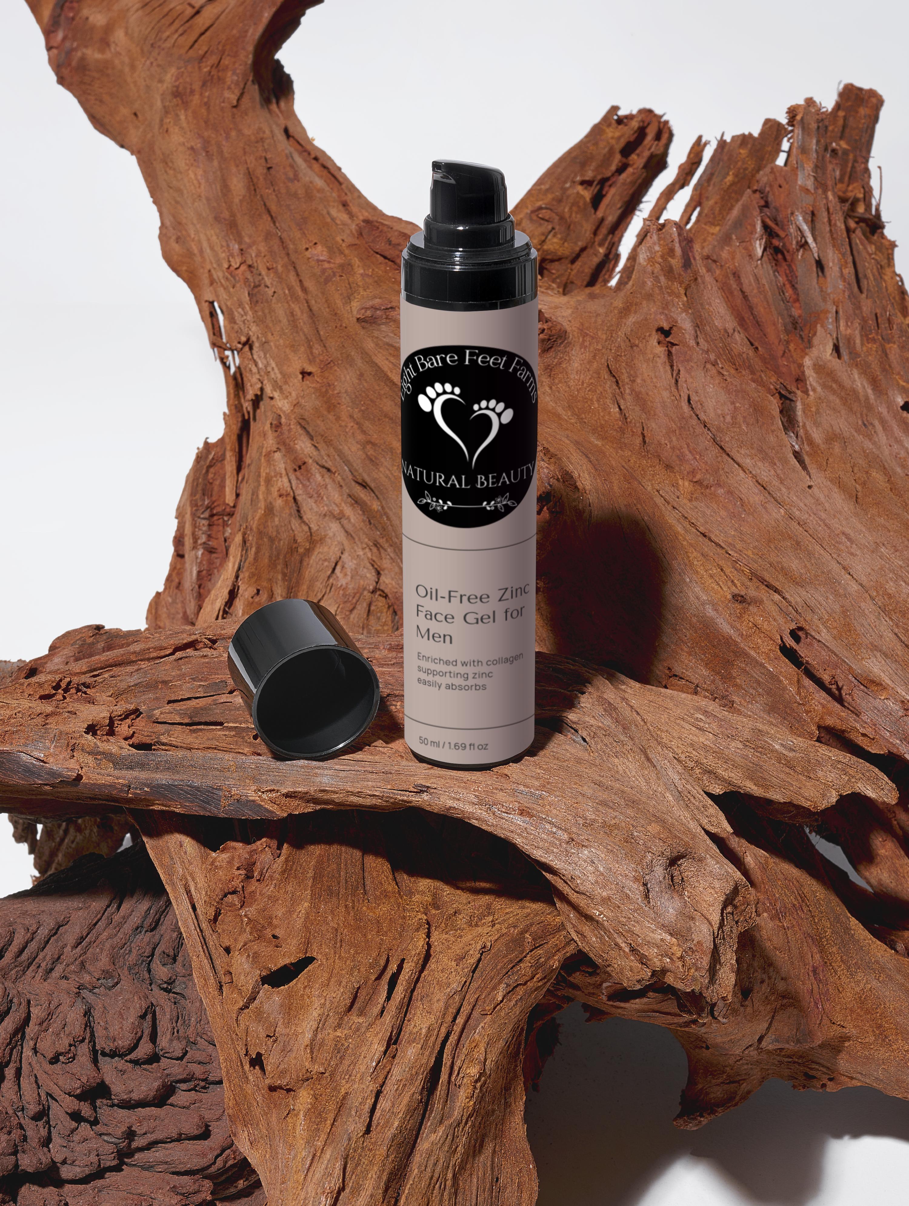 Oil-Free Zinc Face Gel for Men