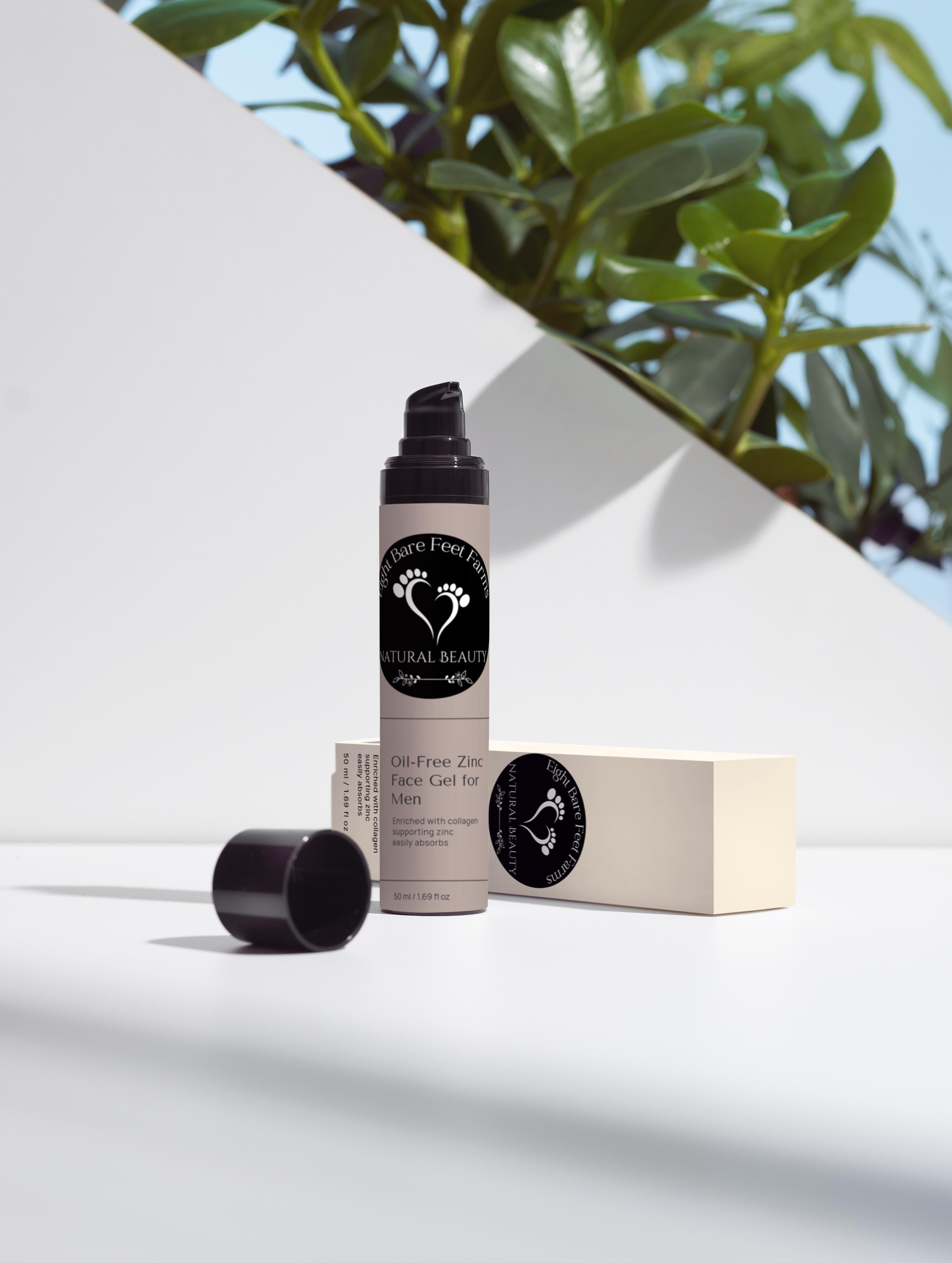 Oil-Free Zinc Face Gel for Men