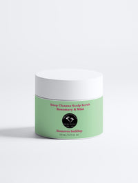 Deep Cleanse Scalp Scrub, Rosemary & Mint