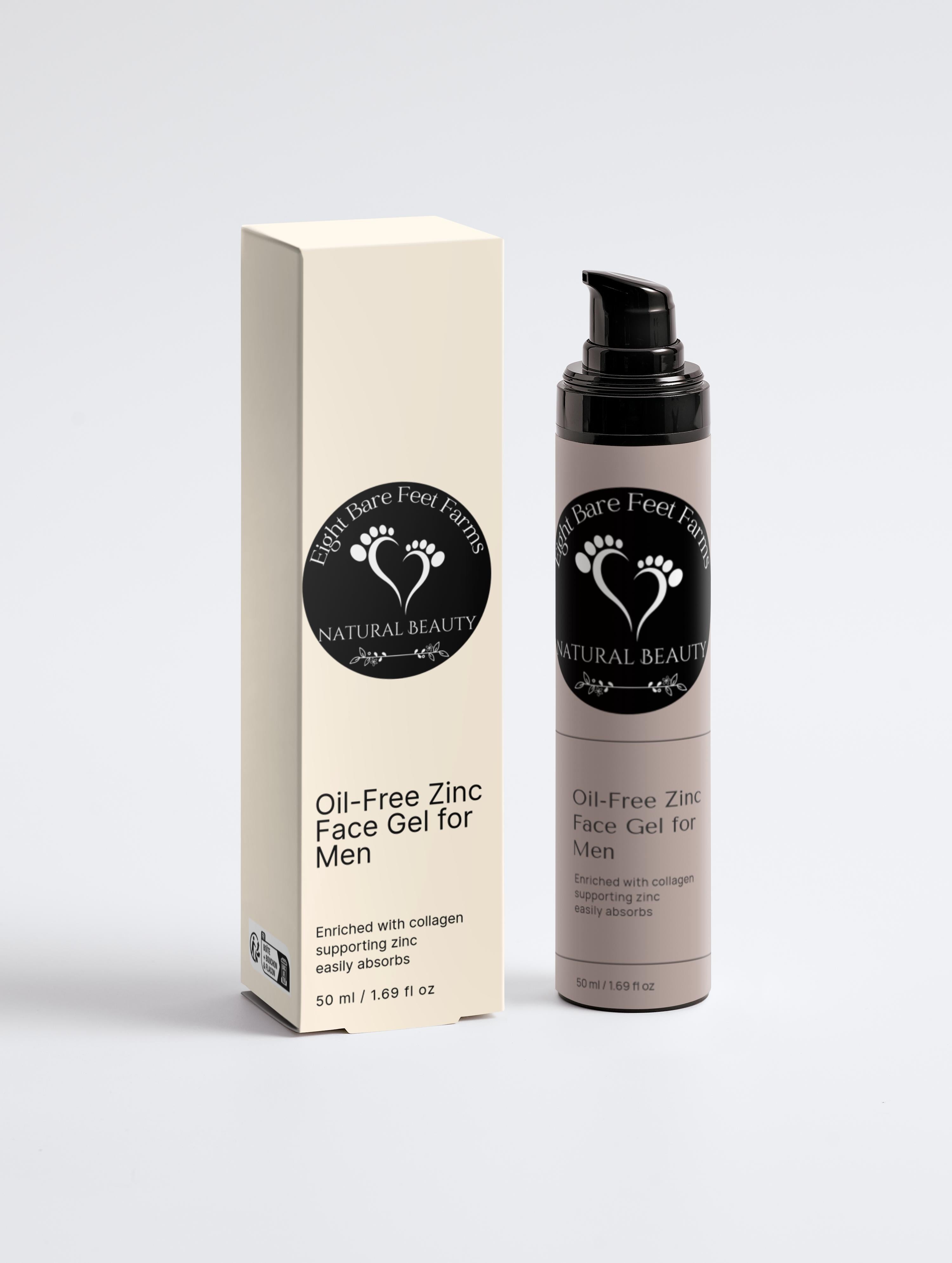 Oil-Free Zinc Face Gel for Men