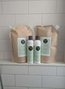 🌾 Rice Water Hair Care Bundle featuring shampoo and conditioner for gentle cleanse and natural shine.