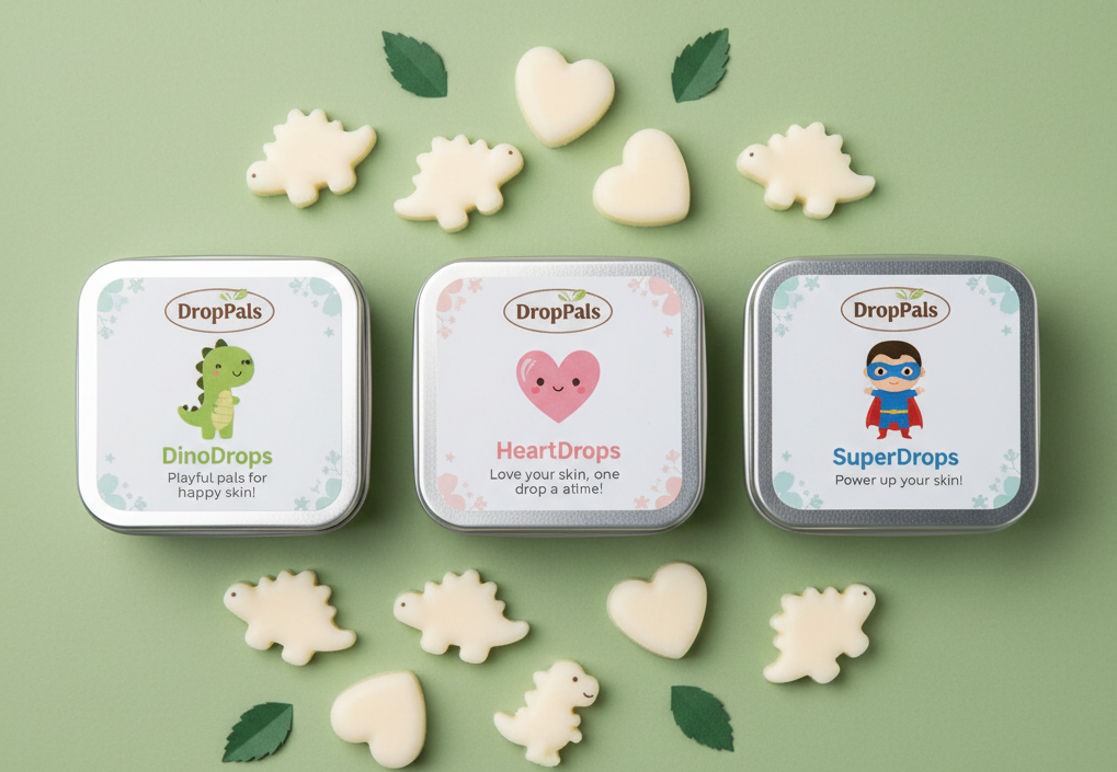 🌈 DropPals – Playful Pals for Happy Skin!