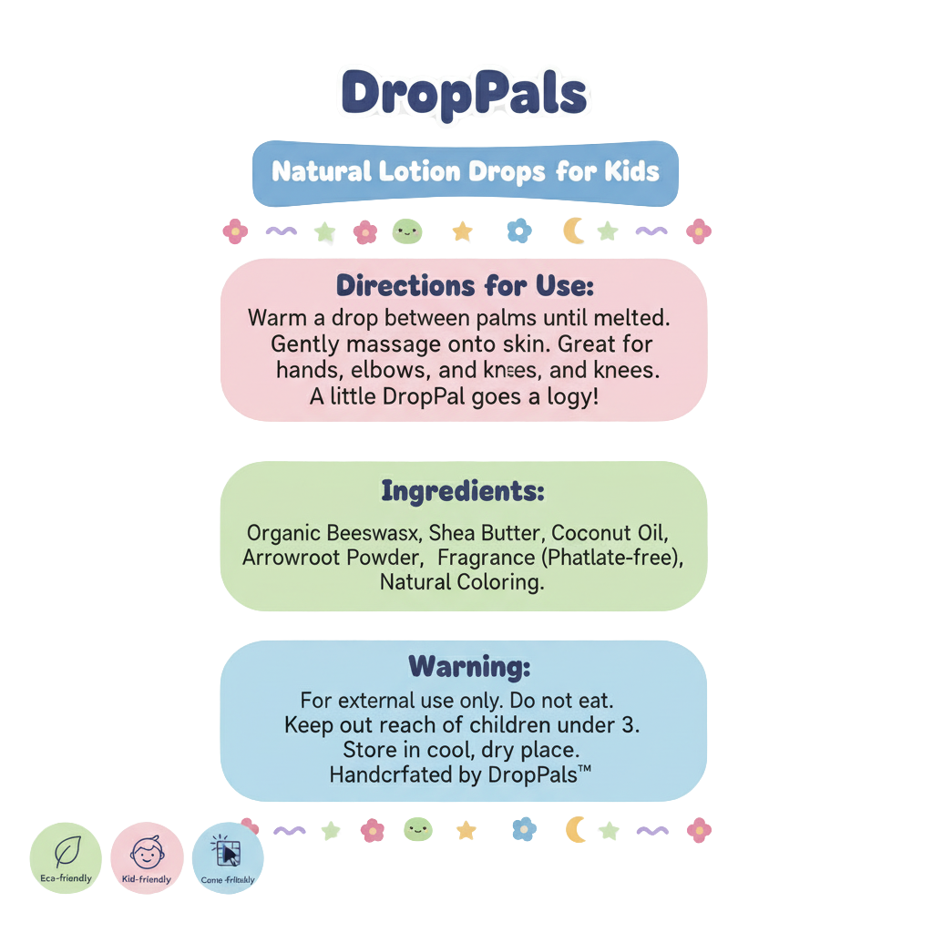 🌈 DropPals – Playful Pals for Happy Skin!